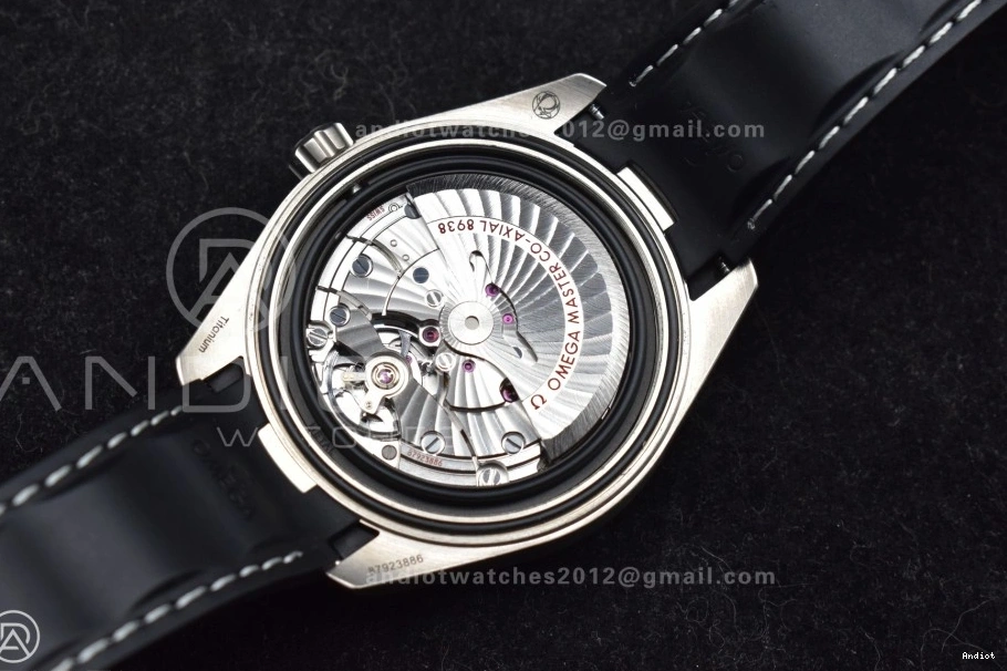43mm Titanium on Worldtimer 1:1 GMT Edition Bracelet Super A8938 Clone Aqua VSF SS Terra Best 0103